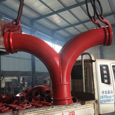 沧州砼泵配件厂 汇鹏砼泵配件弯管三通价格便宜