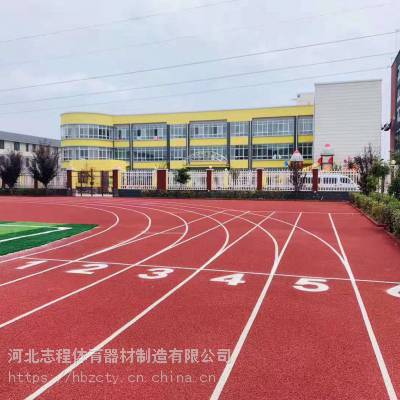 塑胶跑道EPDM橡胶颗粒篮球场羽毛球场塑胶幼儿园学校地垫步道施工