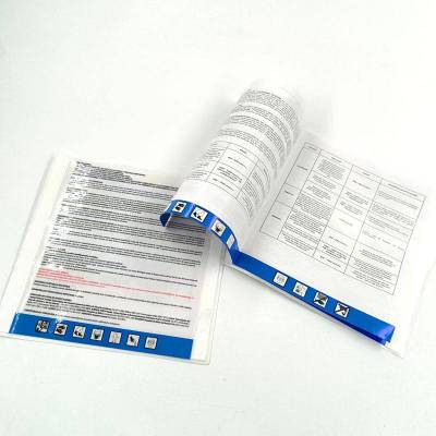 工厂定做双层香薰蜡烛标签 三层化妆品瓶贴多层翻页标签双面印水标