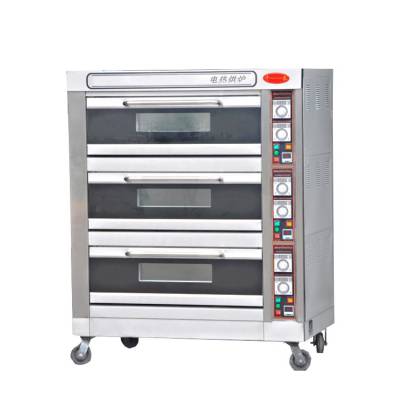 千麦商用电烤箱YXD-60C三层六盘烤炉 多功能披萨蛋糕面包电烤炉
