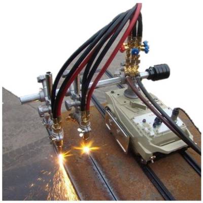 硕阳机械CG1-100 双头火焰切割机 钢板切割气动多用切割机