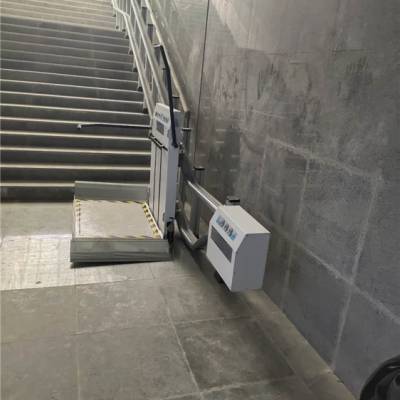 长安区斜挂医用电梯定制 天桥无障碍设备 残疾人斜挂式平台