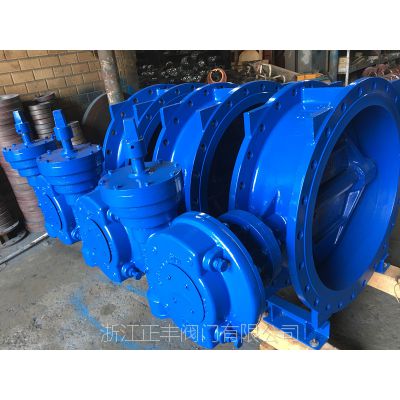 DN1000法兰式涡轮蝶阀