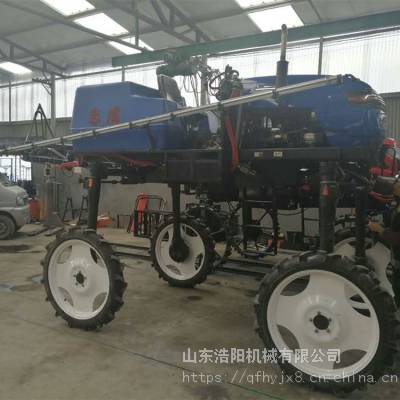 柴油四轮喷药车 ZC-700型自走式喷雾机 水旱两用打药机厂家