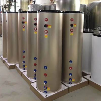 空气源热泵热水器节能水箱 200L承压保温水罐 盘管换热水箱