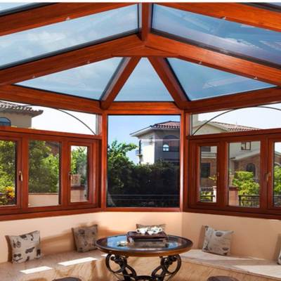 简易阳光房天来门窗简易休闲室外露台小户型隔热玻璃