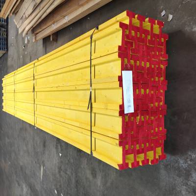 云杉工字木H20 工字木H20 长度可定制 用于建筑工程 桥梁施工 项目等 可多次使用