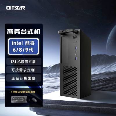 GITSTAR集特 酷睿689代 商用办公台式机电脑主机 GPC-100