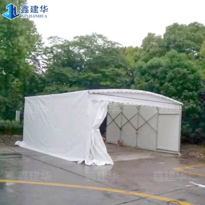 定做防雨棚 固定棚仓储物流棚 多年经年 怀柔