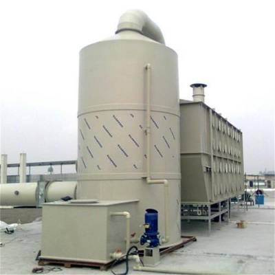废气处理设备 洗涤塔除尘废气净化塔 生产供应工厂