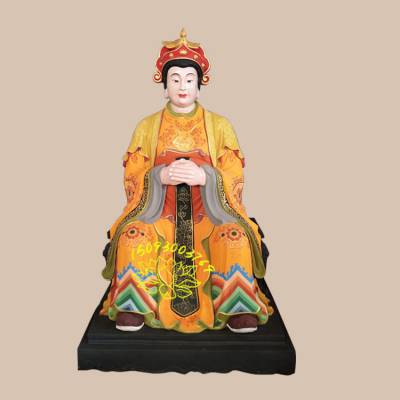 寺庙道观神像送子奶奶劈山老母碧霞元君金身老母十二老母神像厂家
