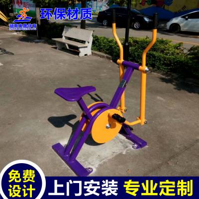 九江彭泽县室外健身器材 小区塑木腿部按摩器 塑木公园广场健身器材 支持定制各种型号