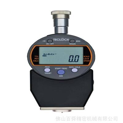 得乐 TECLOCK 数显橡胶硬度计 GSD-754K 邵氏硬度计