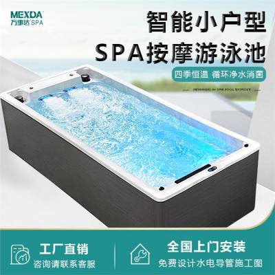 智能私家大人小孩儿童游泳池设备冲浪按摩循环过滤低维护成本低