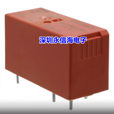 TE Connectivity通用继电器RT174024 24 VDC 12A全新原装正品