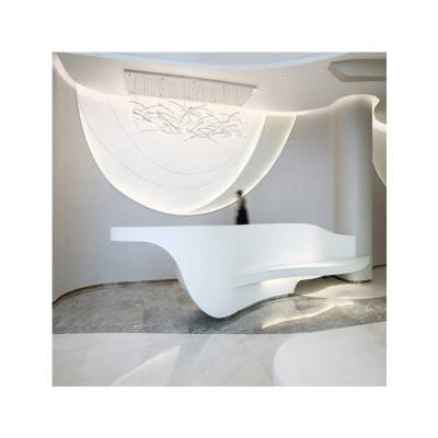 玻璃纤维增强石膏grg定制吧台grg服务台grg异形结构grg材料