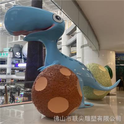 校园玻璃钢卡通雕塑 联尖玻璃钢动漫卡通作品