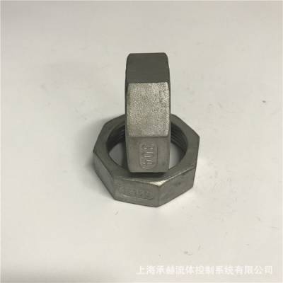 TENHEFLOW 螺母活接厂家 D40不锈钢螺纹管件接头