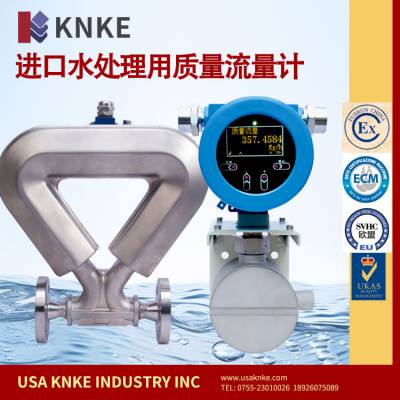 进口水处理用质量流量计 宽量程比 美国科恩科KNKE品牌