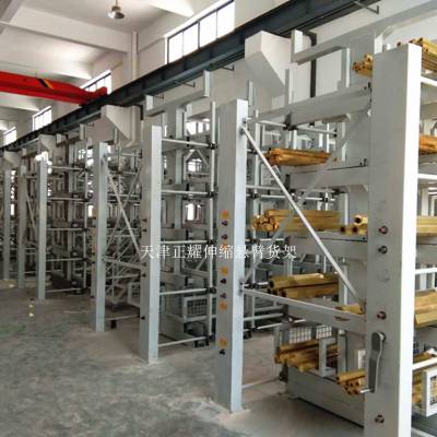 钢管货架 伸缩式悬臂货架使用过程 仓储方便整洁有序