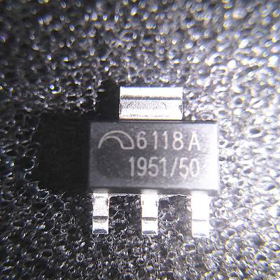 微盟ME6118A50B3G 线性稳压器 LDO芯片丝印6118