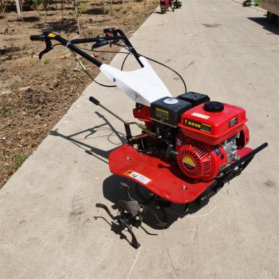 新款家用小型四驱多功能耕地机 柴油微耕机 乐丰机械