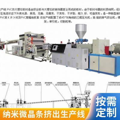 PVC木塑装饰异型材生产线 瑞尔PVC石塑电梯门套型材挤出设备 瑞尔机械 设备简单易学