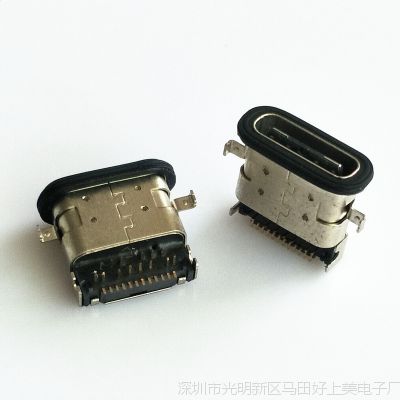 TYPE-C USB 3.1ˮĸ 24PIN 1.4MM Ȧ ˮIP67-Ƽ
