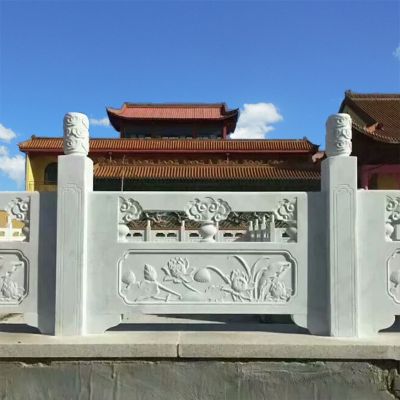 石栏杆_石雕栏杆价格_石材护栏加工厂_花岗岩栏板多少钱一米