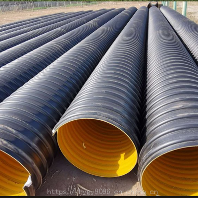 西安钢带增强螺旋波纹管市政道路排水管生产