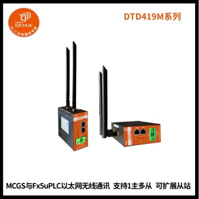 1主2从MCGS与Fx5uPLC以太网无线通讯方案 RJ45接口