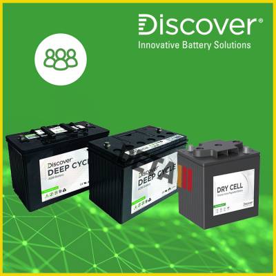 加拿大Discover蓄电池EV4DA-A胶体动力12V235AH牵引交通轨道车