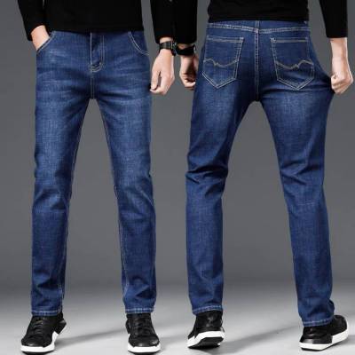 宽松直筒裤子男休闲牛仔裤春季ins潮流潮牌复古阔腿长裤