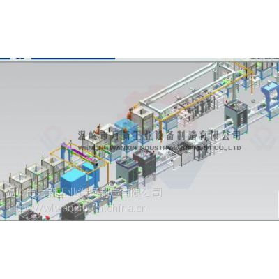 浙江温岭万新WX永磁电机装配自动化线 新能源汽车驱动电机生产线
