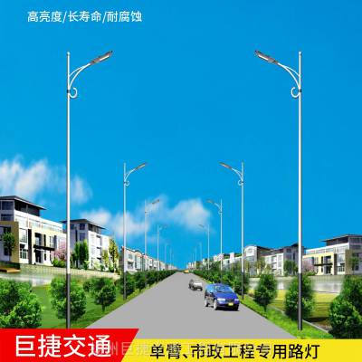 甘南路灯厂家_甘肃市政路灯厂、7米藏式回纹LED市电路灯