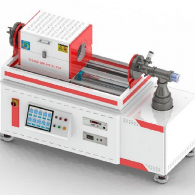 真空滑轨管式炉TF1000-100-HV-SL-T10真空热处理炉厂家