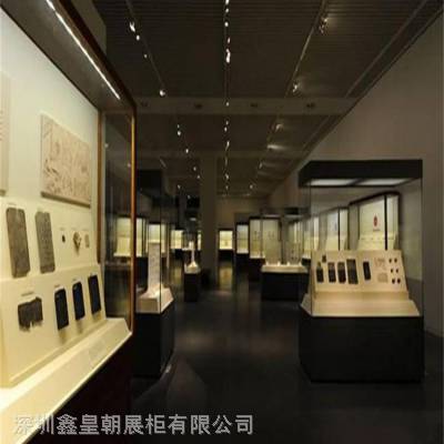 一件启动博物馆展柜生产制作/防紫外线玻璃展柜