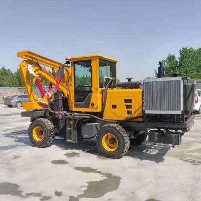 卡博恩 建筑工程用 小型新型 公路波形护栏打桩机