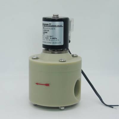 PPH电磁阀HYZF5-15-04加药电磁阀防腐蚀电磁阀Henyon电磁阀耐腐蚀电磁阀强酸强碱电磁阀