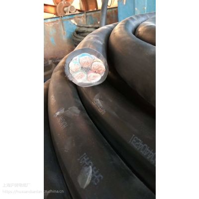 上海沪贤牌（YC）橡套电缆3*50+2*16 mm 额定电压450V/750V 大杆无氧铜丝