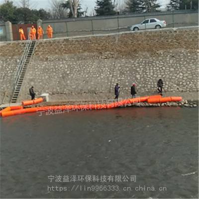 水电站浮渣拦污带_河道拦污塑料浮筒