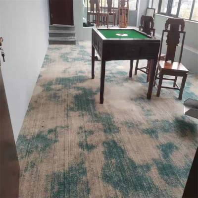 汕尾海丰酒店600克宴会厅地毯写字楼装修地毯尼龙渐变方块宾馆