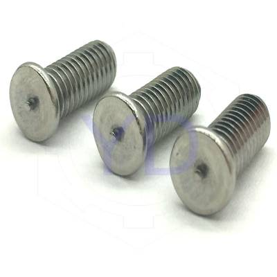 ISO13918焊钉螺钉 碳钢平头焊接螺钉无头焊钉 圆头压铆螺丝钉