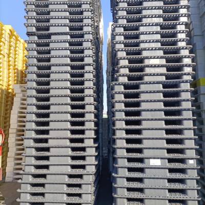 湘西网格双面防潮 1米2黑色出口田字塑料托盘