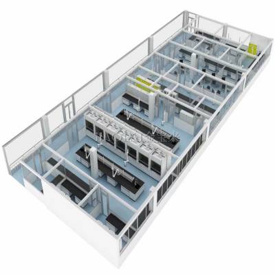 北碚设计实验室规划方案 实验室装修 净化工程报价单