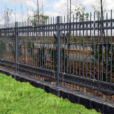 冠耀 锌钢围墙护栏定制 适用庭院别墅防护栏 铁艺围栏 款式多选GY-46