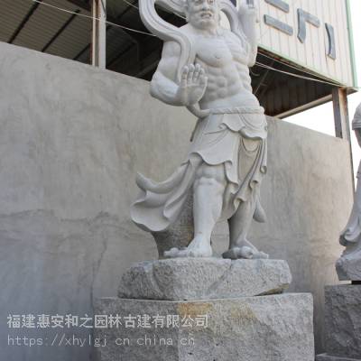 梅州济公寿山石雕 专业定做石雕乌龟八仙飘海图片哼哈二将佛像