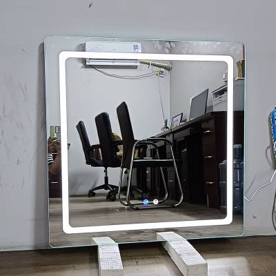 椭圆形智能浴室镜理发镜卫生间镜子led带灯发光壁挂式智能卫浴镜