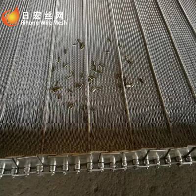 金属链输送网带加密人字网带烧结炉网带