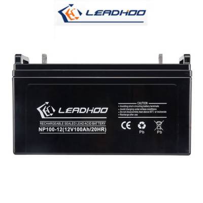 利虎LEADHOO蓄电池NP100-12 12V100AH/20HR直流屏柜应急电源